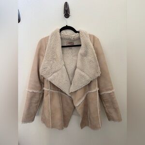 Womens, Tan and Cream jacket